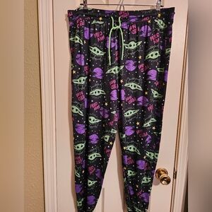 Star Wars Pajama Bottoms with Grogu Design, 2XL